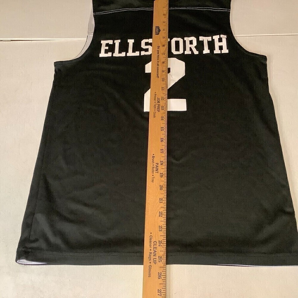 NBA Bucks #2 Ellsworth Jersey Size Large Alleson Athletic Reversible Black/White - Picture 9 of 11